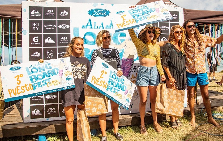 Surf: MARTÍN PÉREZ Y EVELYN GONTIER GANARON LA PRIMERA FECHA DEL CIRCUITO ARGENTINO DE LONGBOARD