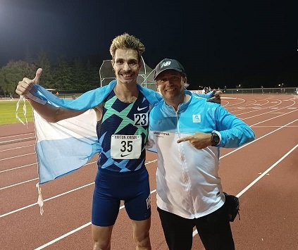 Atletismo: FEDERICO BRUNO ESTABLECIÓ UN NUEVO RÉCORD SUDAMERICANO DE 5000 METROS LLANOS