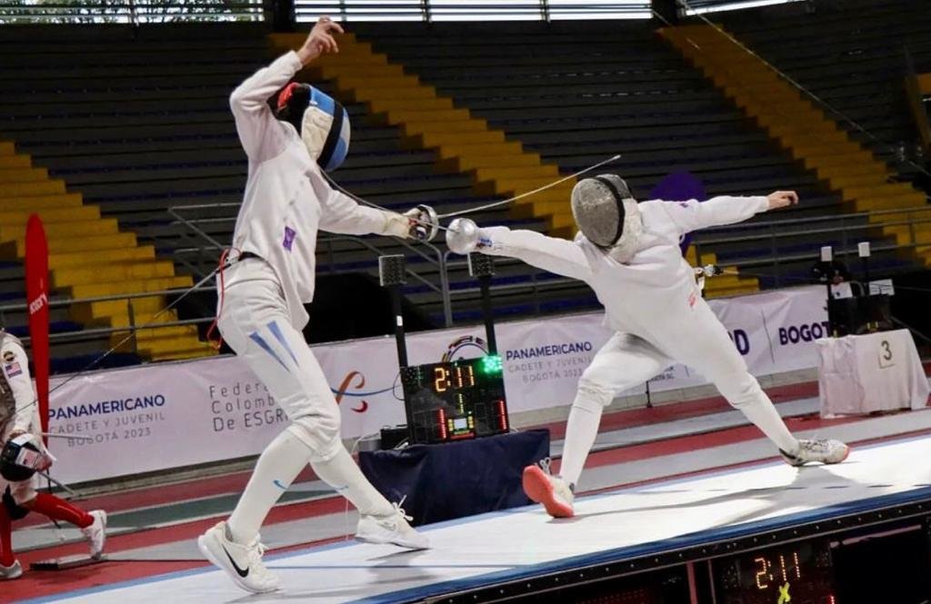 Esgrima: VLAD BEAUCHAMP SUBCAMPEON SUDAMERICANO