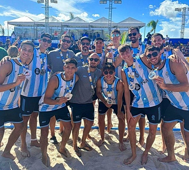 Beach Handball masculino: EL SELECCIONADO NACIONAL SE CONSAGRÓ SUBCAMPEÓN DEL GLOBAL TOUR EN BRASIL