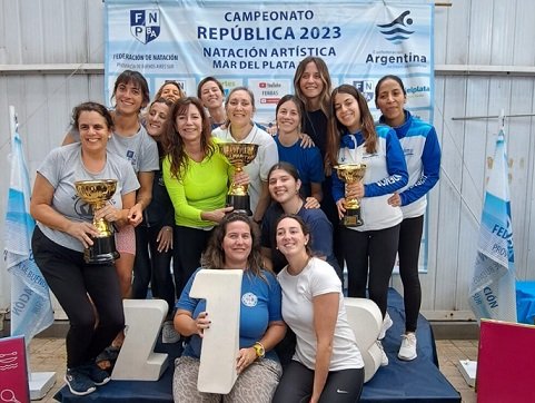 Natación Artística: GER ES EL CAMPEÓN DEL REPÚBLICA