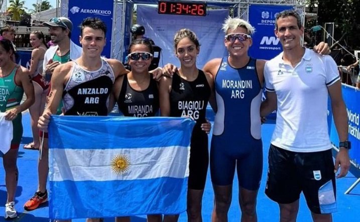 Triatlón: EL EQUIPO ARGENTINO SE UBICÓ EN EL QUINTO LUGAR EN EL CAMPEONATO PANAMERICANO DE RELEVOS