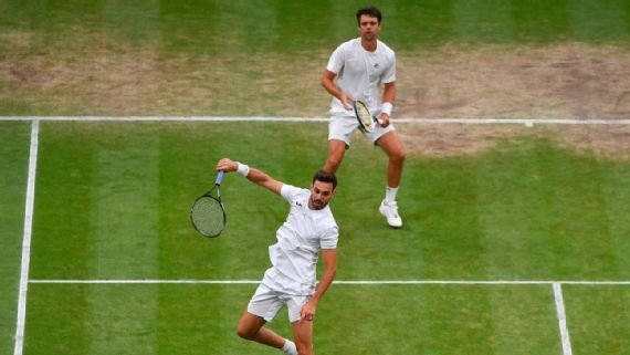 Tenis: HORACIO ZEBALLOS AVANZÓ A CUARTOS DE FINAL DE WIMBLEDON EN DOBLES