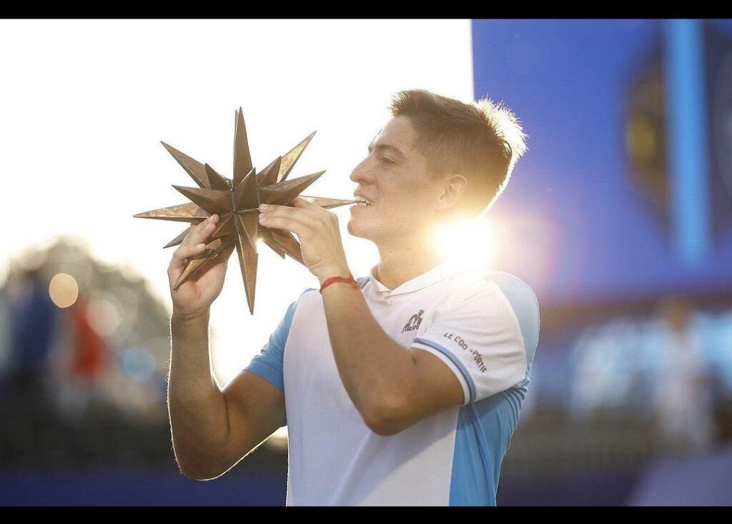 Tenis masculino: NUEVO CAMPEONATO PARA SEBASTIÁN BÁEZ