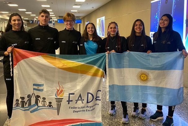 Atletismo: PARTIDA A LA GIMNASIADA MUNDIAL
