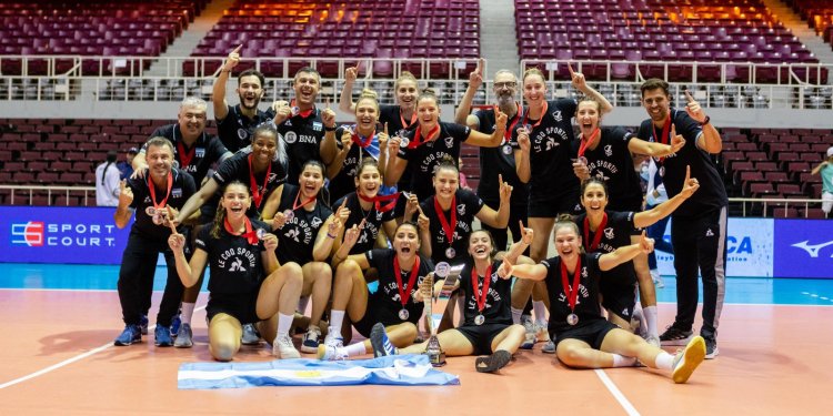 Vóley femenino: ¡LAS PANTERAS SON CAMPEONAS POR PRIMERA VEZ EN LA COPA PANAMERICANA!