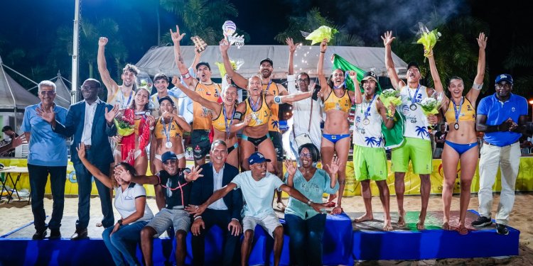 Beach Volley: ANA GALLAY-BRENDA CHURÍN CAMPEONAS DE LA SEGUNDA ETAPA DEL CIRCUITO SUDAMERICANO EN GUYANA FRANCESA