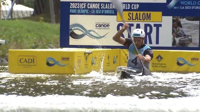 Canotaje: SLALOM | DESTACADA PERFORMANCE DE LUCAS ROSSI EN ESPAÑA