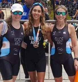 Triatlón: BRONCES PARA ROMINA BIAGIOLI Y THOMAS CASTAÑEDA MALDONADO Y ORO PARA ANABEL MORO Y MARÍA SILVINA BORGIANI