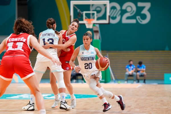 JJPP Santiago 2023: BASQUET | LAS CHICAS DE ARGENTINA DERROTARON A CHILE