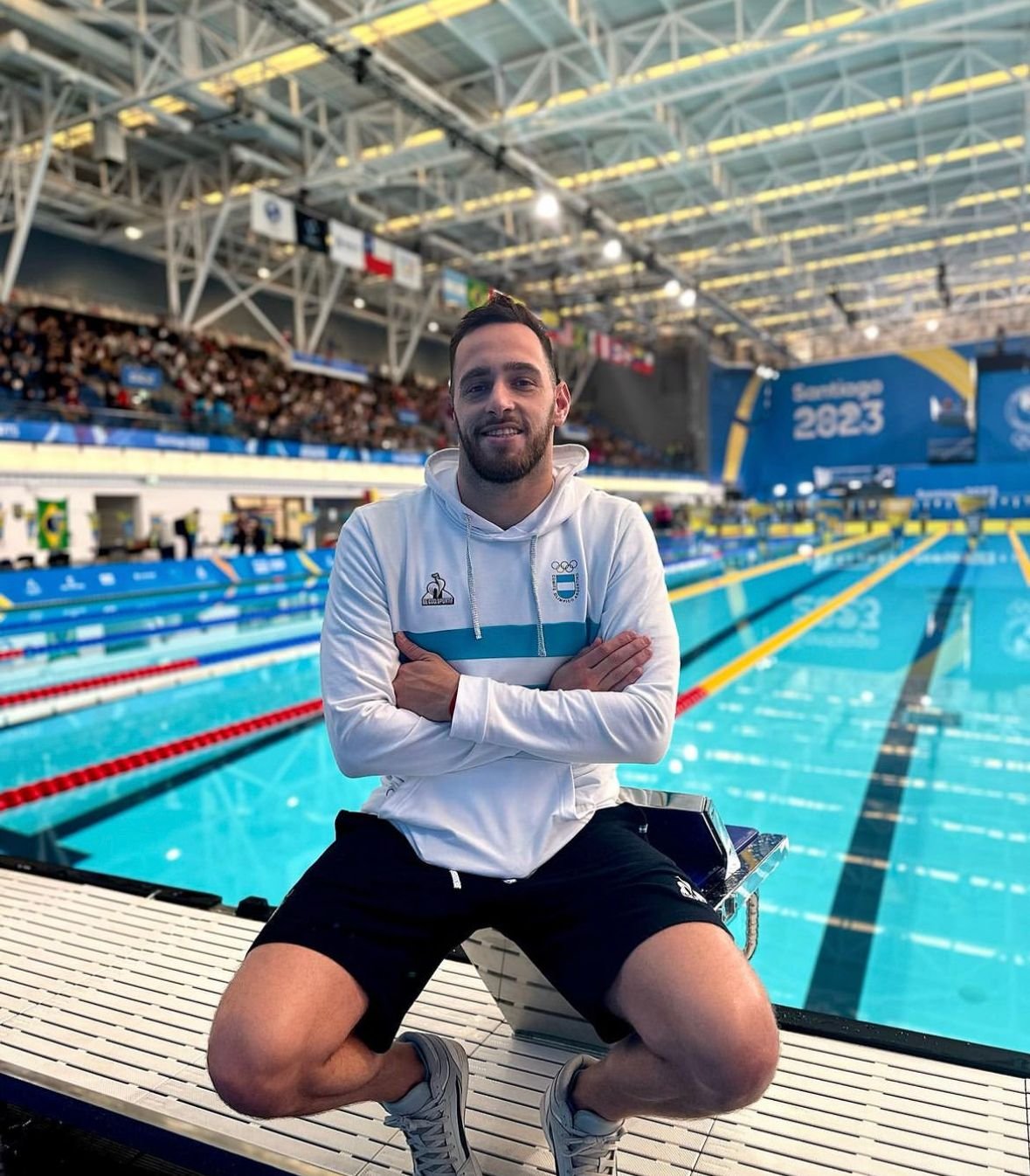 JJPP Santiago 2023: NATACIÓN MASCULINA | PARTICIPACIÓN ARGENTINA EN EL PRIMER DÍA DE LA DISCIPLINA