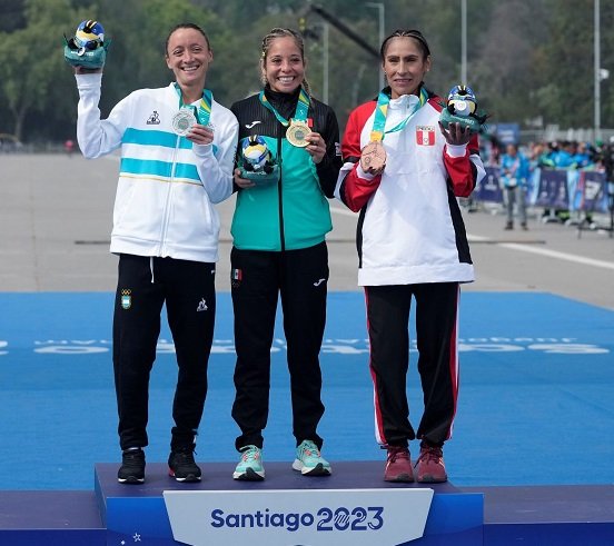 JJPP Santiago 2023: ATLETISMO ! HISTÓRICA MEDALLA DE PLATA PARA FLORENCIA BORELLI EN MARATÓN