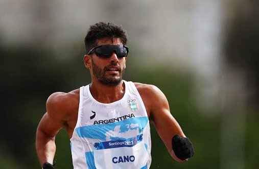 JJPP Santiago 2023: ATLETISMO | JUAN MANUEL CANO FINALIZÓ EN EL DECIMOSEGUNDO LUGAR EN MARCHA ATLÉTICA