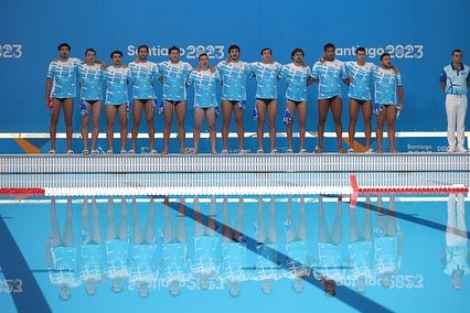 JJPP Santiago 2023: WATERPOLO | BRONCE HISTORICO PARA LOS YACARES