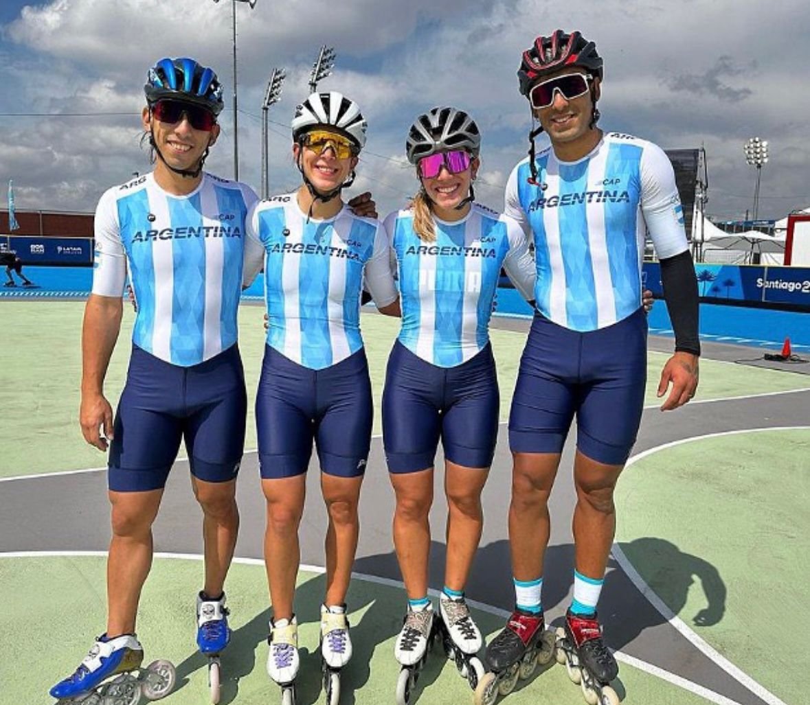 JJPP Santiago 2023: PATINAJE VELOCIDAD | ARGENTINA CERRÓ SU PARTICIPACIÓN