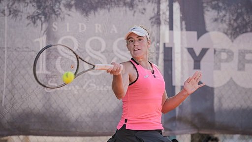 Tenis femenino: SOLANA SIERRA FUE ELIMINADA EN CHILE