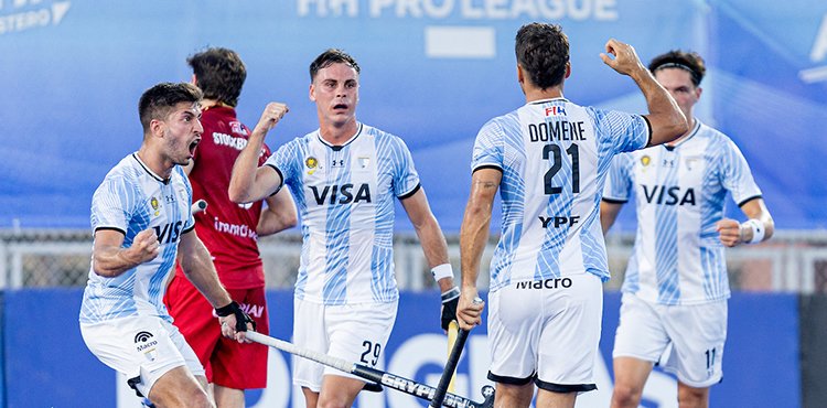 Hockey césped masculino: LOS LEONES CAYERON POR 4 A 3 CON BÉLGICA POR FIH PRO LEAGUE