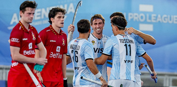 Hockey césped masculino: VICTORIA DE LOS LEONES EN EL COMIENZO DE LA NUEVA SERIE FIH PRO LEAGUE