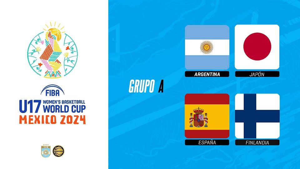 Básquet femenino: SORTEARON LOS GRUPOS PARA EL MUNDIAL U17