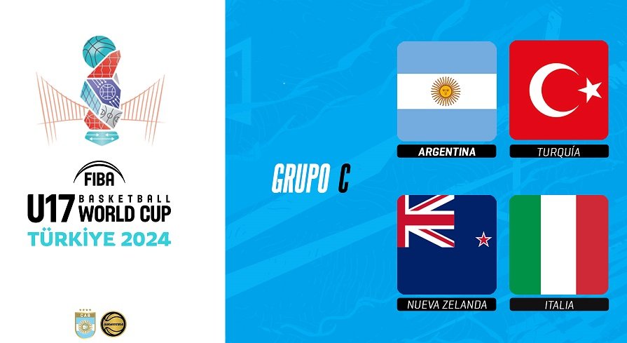 Básquet masculino: SORTEARON LOS GRUPOS PARA EL MUNDIAL U17