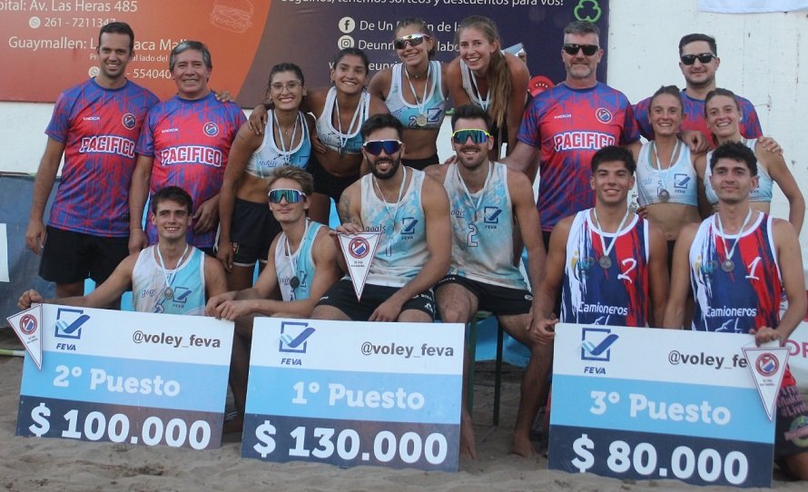 Beach Volley: AMIEVA-AVEIRO Y MORILLAS-MORILLAS SE QUEDARON CON LA ETAPA 11 DEL CIRCUITO ARGENTINO