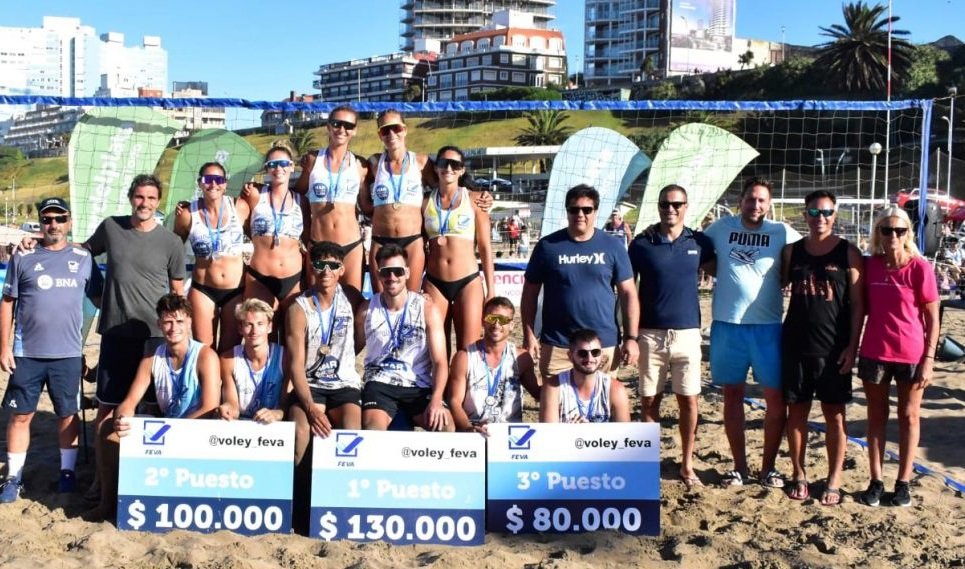 Beach Volley: SOSAYA-AMIEVA Y GALLAY-CHURÍN, SE IMPUSIERON EN LA ETAPA 5 DEL CIRCUITO ARGENTINO