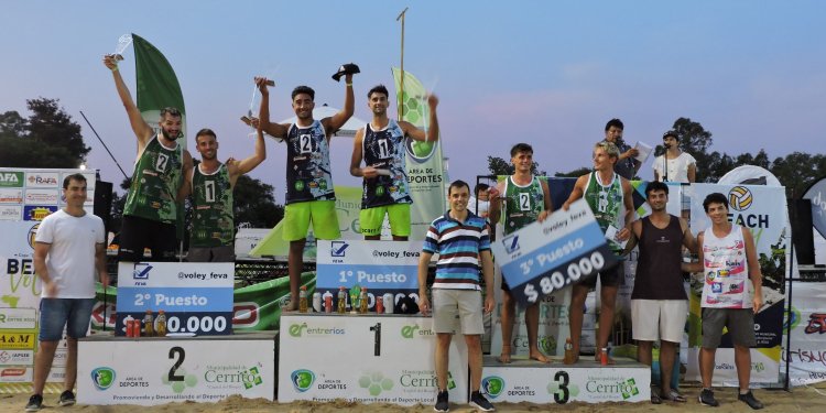 Beach Volley: GHIGLIAZZA-DÍAZ Y AZAAD-BUENO GANARON LA ETAPA 6 DEL CIRCUITO ARGENTINO