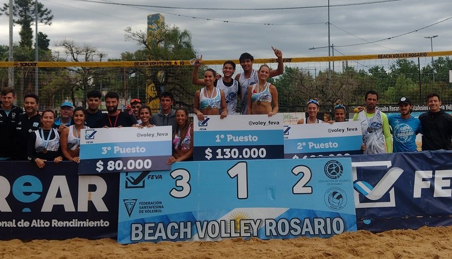 Beach Volley: GONZÁLEZ-GAUTO Y ABDALA-DE BRITO FUERON GANADORES DE LA PRIMERA ETAPA DE LA TEMPORADA DEL CIRCUITO ARGENTINO