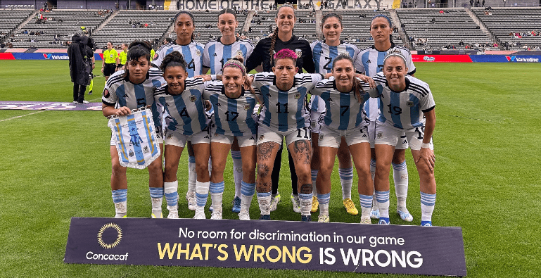 Futbol femenino: ARGENTINA IGUALÓ CON MÉXICO EN EL INICIO DE LA GOLD CUP