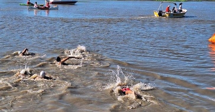Natación: SE REALIZÓ EL SELECTIVO DE AGUAS ABIERTAS EN SANTO TOMÉ