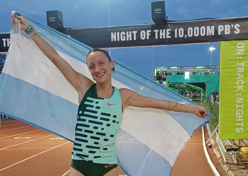 Atletismo: FLORENCIA BORELLI, A CENTÉSIMAS DE SU RÉCORD EN 10.000 METROS