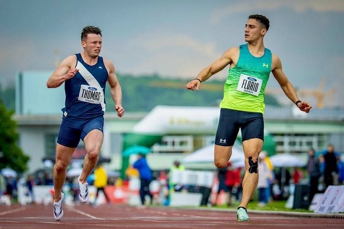 Atletismo: FRANCO FLORIO Y FLORENCIA LAMBOGLIA INICIARON SU GIRA EUROPEA