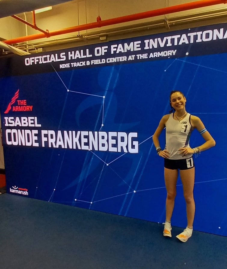 Atletismo: ISABEL CONDE, DOBLE RECORD SUDAMERICANO Y ARGENTINO