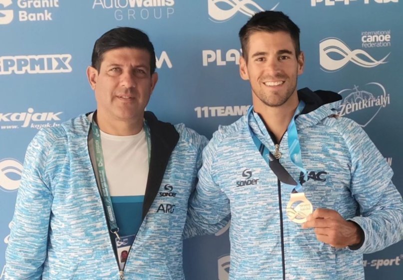 Canotaje: AGUSTÍN VERNICE, MEDALLA DE BRONCE EN LA COPA DEL MUNDO