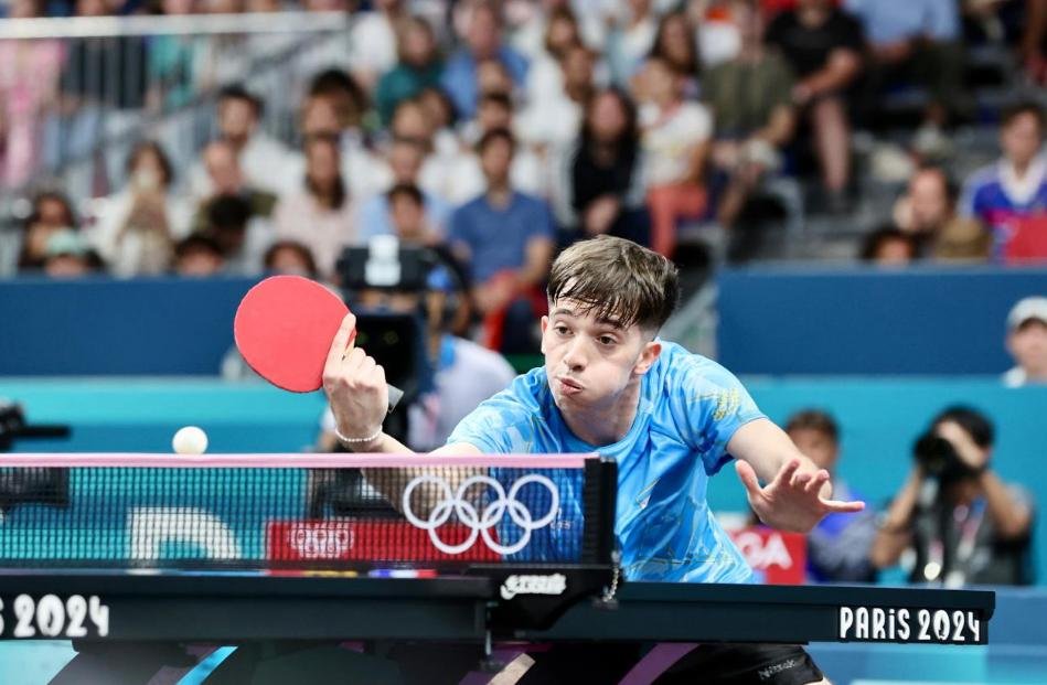 JJOO París 2024: TENIS DE MESA | SANTIAGO LORENZO CAYÓ 4 A 0 EN EL DEBUT Y SE DESPIDIÓ DE LOS JUEGOS