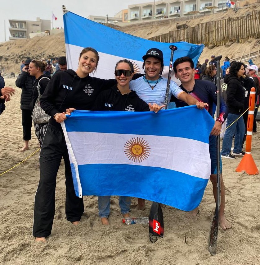 Surf: MEDALLAS DE PLATA PARA SANTINO BASALDELLA Y JULIETTE DUHAIME EN SUP RACE EN EL PANAMERICANO DE LIMA