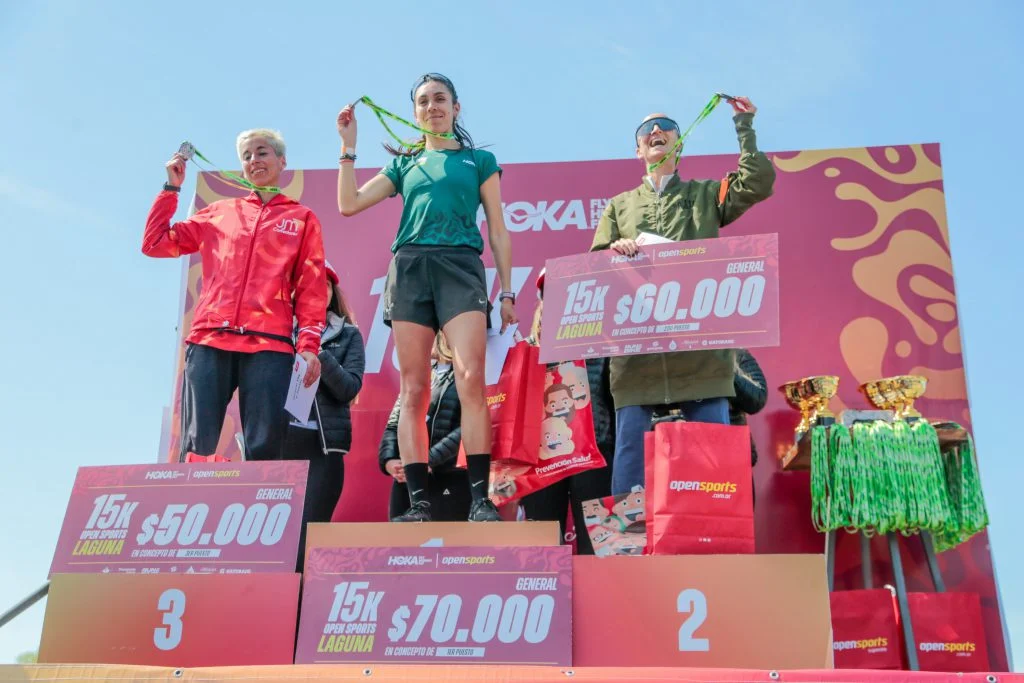 Atletismo: MICAELA LEVAGGI Y HÉCTOR FERNÁNDEZ FUERON LOS GANADORES DE LOS 15KM OPEN SPORTS LAGUNA
