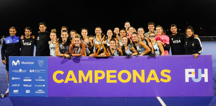Hockey césped femenino: LAS LEONCITAS SE QUEDARON CON LA COPA RÍO DE LA PLATA