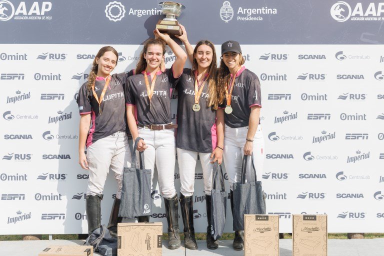 Polo femenino: ELLERSTINA LA LUPITA SE ADJUDICÓ EL ORO EN LA COPA MYRIAM HEGUY