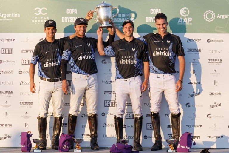 Polo masculino: LA ENSENADA DIETRICH SE QUEDÓ CON LA COPA SUBSIDIARIA DRYSDALE DEL 131º ABIERTO DE HURLINGHAM