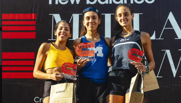 Atletismo: MICAELA LEVAGGI Y MIGUEL GARRO, LOS DUEÑOS DE LA MILLA URBANA EN BUENOS AIRES