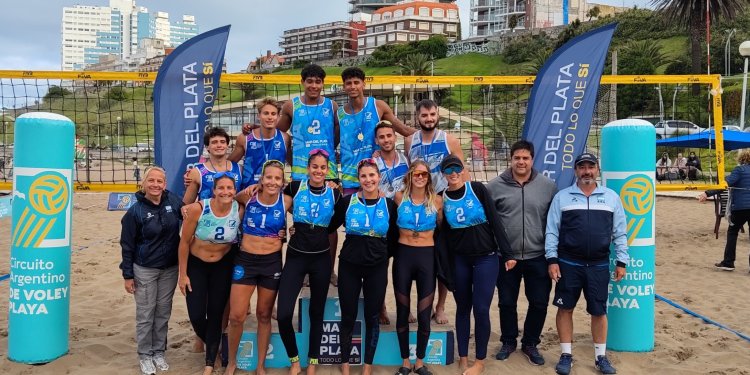 Beach Volley: PERALTA-ENRIQUEZ Y SOSAYA-GONZÁLEZ GANARON LA ETAPA 2 DEL CIRCUITO ARGENTINO