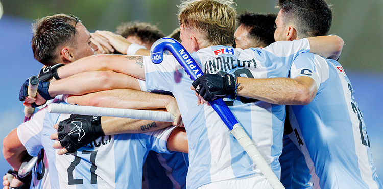 Hockey césped masculino: LOS LEONES VENCIERON A IRLANDA EN FIH PRO LEAGUE