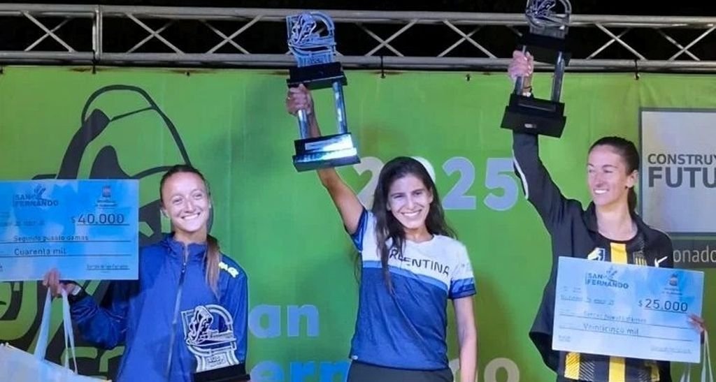 Atletismo: DAIANA OCAMPO GANÓ LA CORRIDA DE SAN FERNANDO Y MARIANA BORELLIFUE SU ESCOLTA