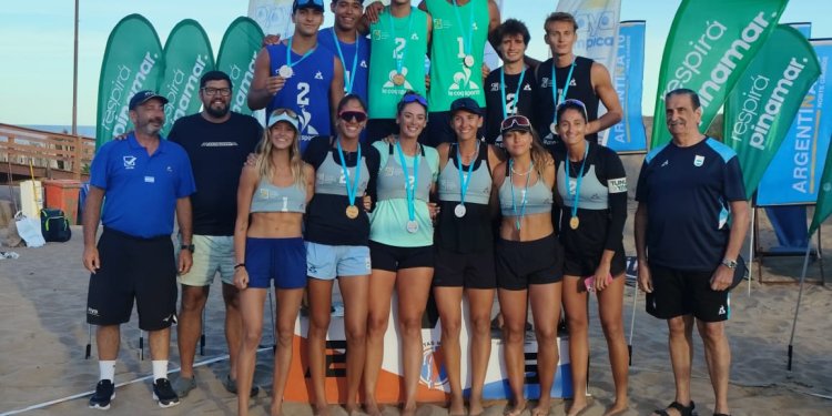 Beach Volley: SOSAYA-INOSTROZA Y GHIGLIAZZA-CHURÍN GANARON LA CUARTA ETAPA DEL CIRCUITO ARGENTINO