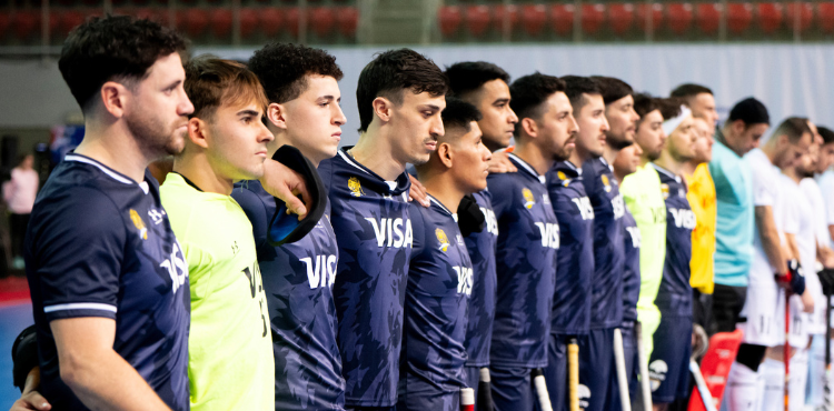 Hockey Indoor: ARGENTINA QUEDÓ TERCERO EN SU GRUPO MUNDIAL