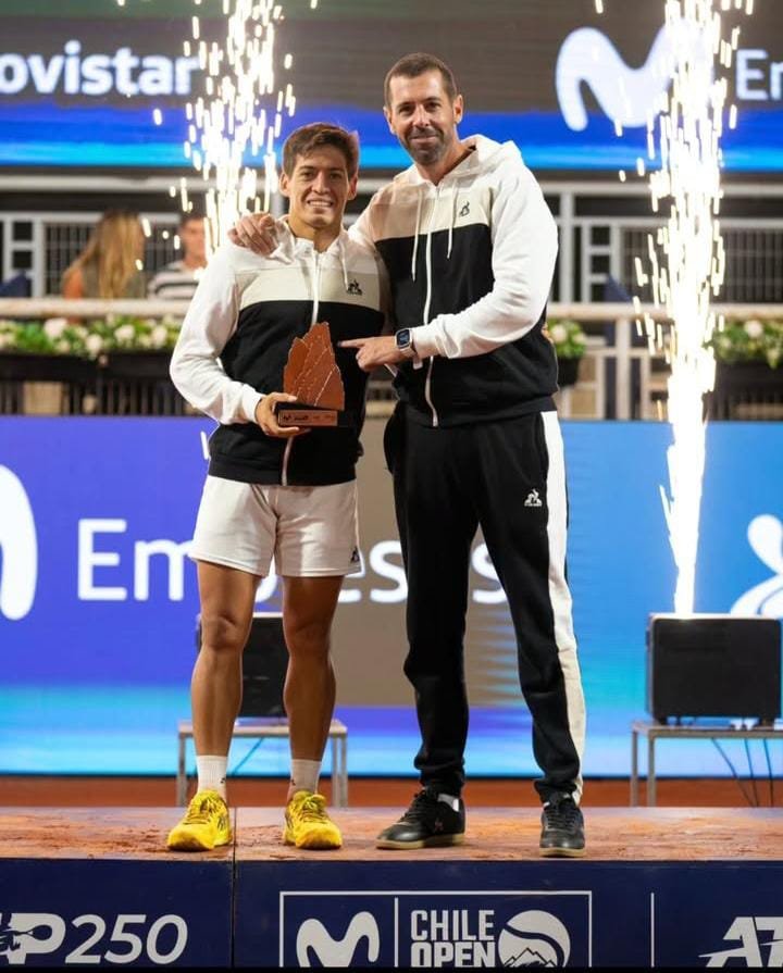Tenis masculino:  EL ABIERTO DE CHILE TUVO FINALISTA AGENTINO
