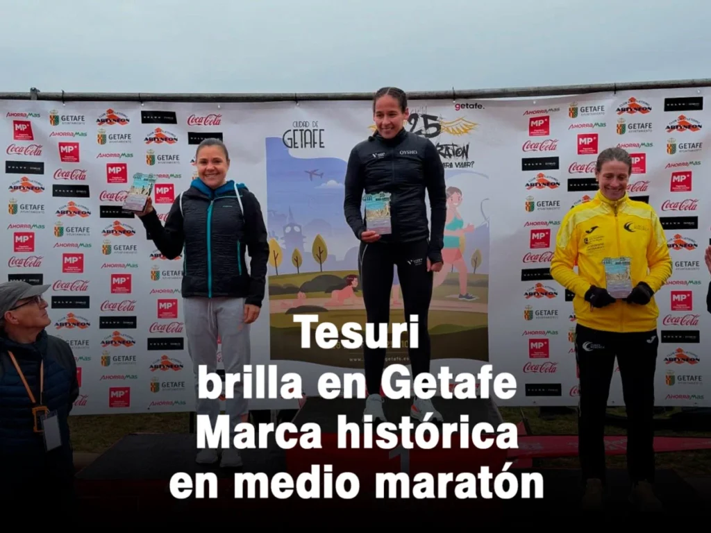 Atletismo: MARÍA LUZ TESURI GANÓ MEDIO MARATÓN DE GETAFE