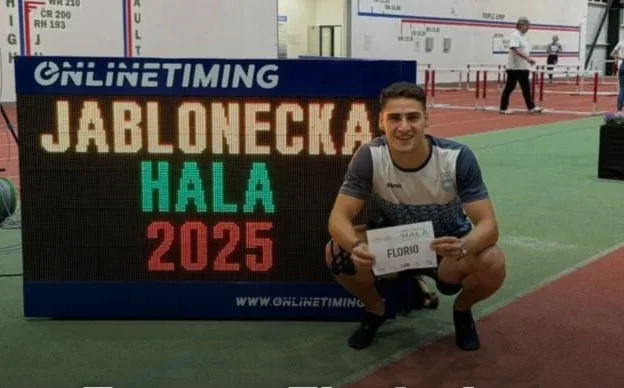 Atletismo: FRANCO FLORIO BATE RÉCORD EN PRUEBA INDOOR