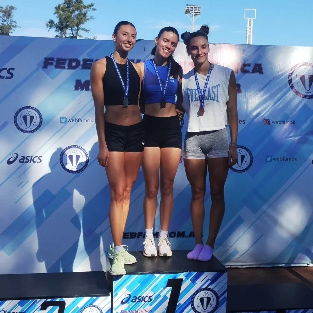Atletismo: MALENA GALVÁN Y MANUEL ROBLES BRILLARON EN EL SEGUNDO TORNEO FAM DE LA TEMPORADA